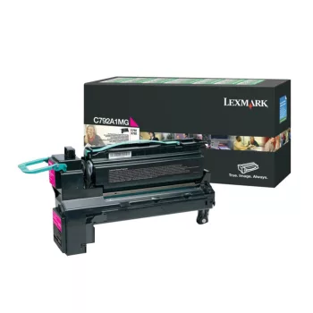 Lexmark C792/X792 Return Toner Magenta 6K (Eredeti) C792A1MG
