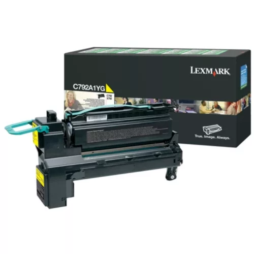 Lexmark C792/X792 Return Toner Yellow 6K (Eredeti) C792A1YG