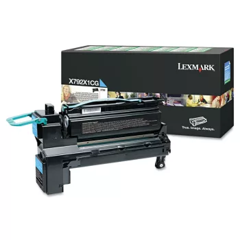   Lexmark C792 Extra High Return Toner Cyan 20K (Eredeti) C792X1CG