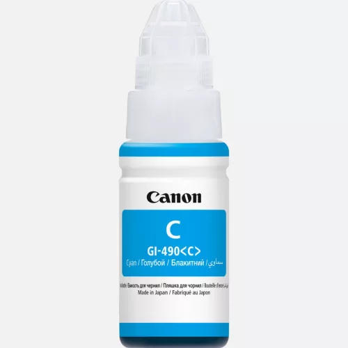 INK CANON GI490 DYE CYAN 70ML EREDETI