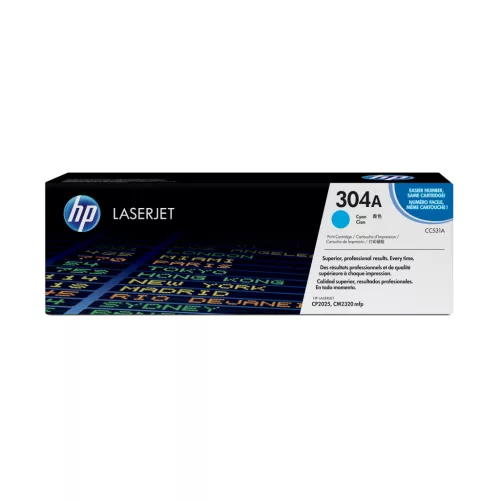 HP CC531A Toner Cyan 2.800 oldal kapacitás No.304A
