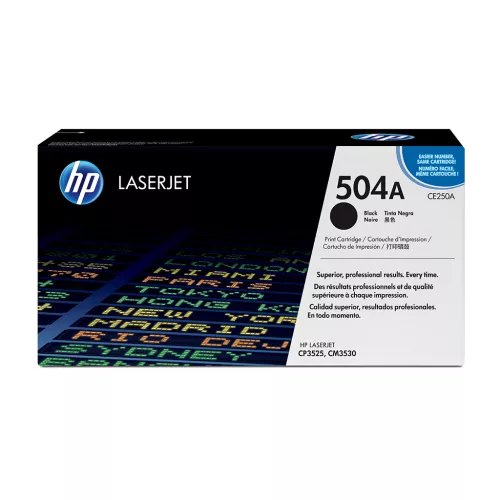 HP CE250A Toner Black 5.000 oldal kapacitás No.504A
