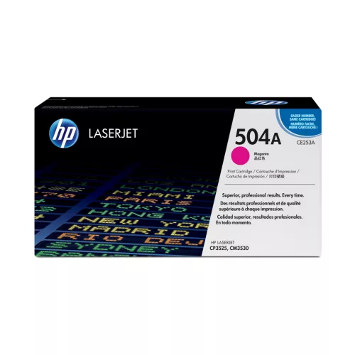 HP CE253A Toner Magenta 7.000 oldal kapacitás No.504A