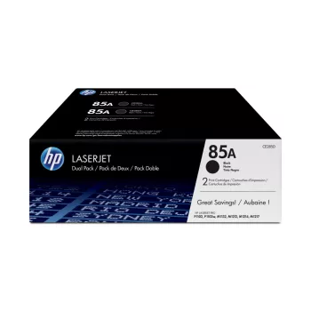 HP CE285AD Toner Black 2*1.600 oldal kapacitás No.85A