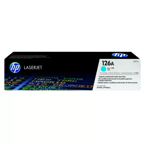 HP CE311A Toner Cyan 1.000 oldal kapacitás No.126A