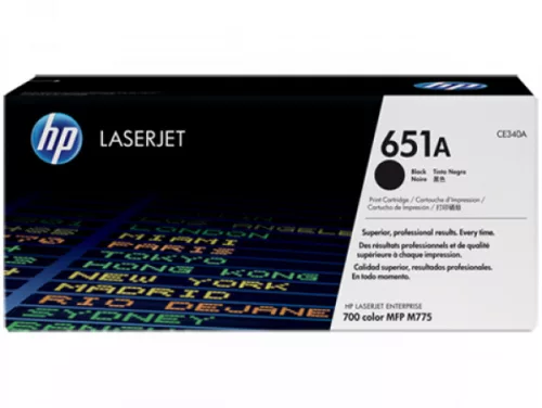 HP CE340A Toner Black 13.500 oldal kapacitás No.651A