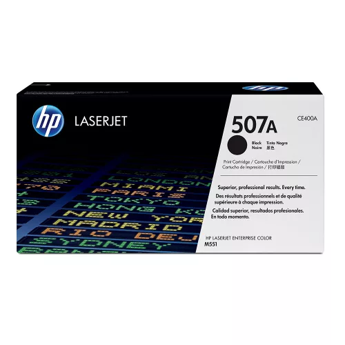 HP CE400A Toner Black 5.500 oldal kapacitás No.507A