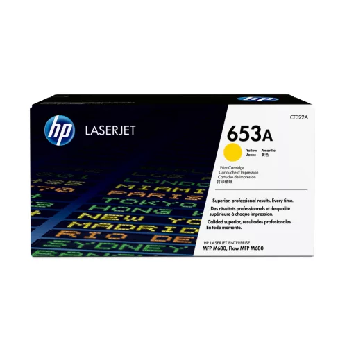 HP CF322A Toner Yellow 16.500 oldal kapacitás No.653A