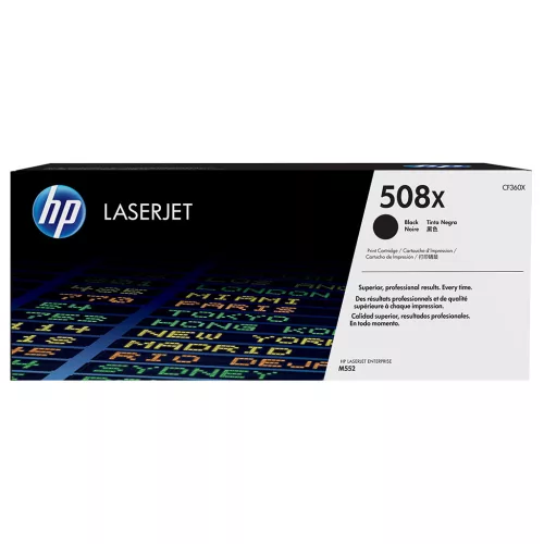 HP CF360X Toner Black 12.500 oldal kapacitás No.508X