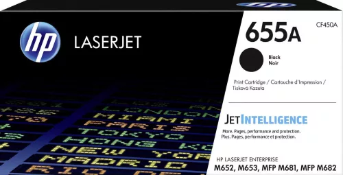 HP CF450A Toner Black 12.500 oldal kapacitás No.655A