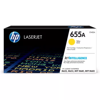 HP CF452A Toner Yellow 10.500 oldal kapacitás No.655A