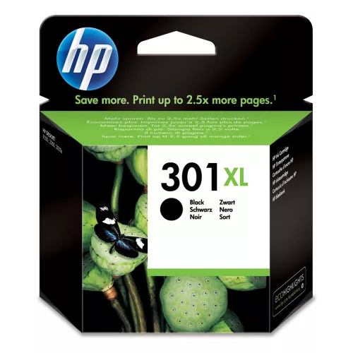 HP CH563EE Tintapatron Black 480 oldal kapacitás No.301XL