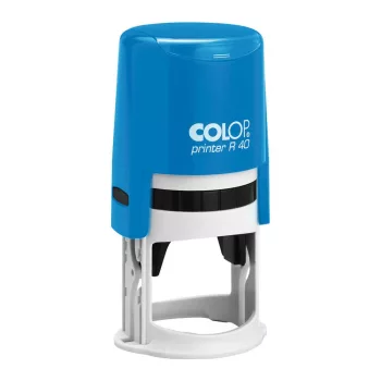   Bélyegző R40 COLOP PRINTER kék ház kör lenyomat kék cserepárna