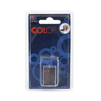 BÉLYEGZŐ CSERPÁRNA E/10/2 PIROS-KÉK 