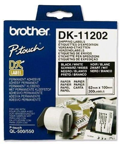 Brother DK11202 etikett (Eredeti)
