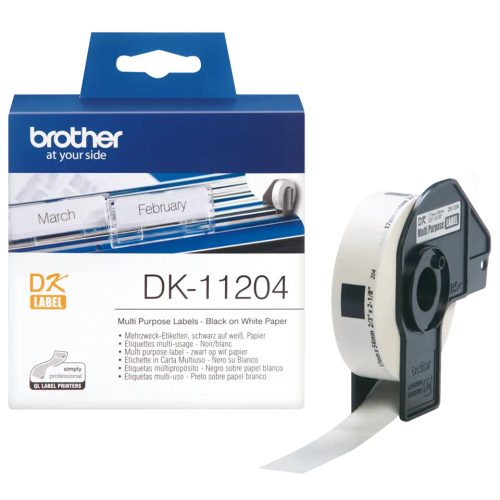 Brother DK-11204 etikett