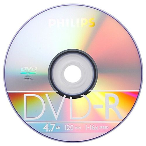 DVD-R 4,7GB 16X PAPÍRTOKOS PHILIPS