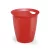 Papírkosár DURABLE TREND, áttetsző piros