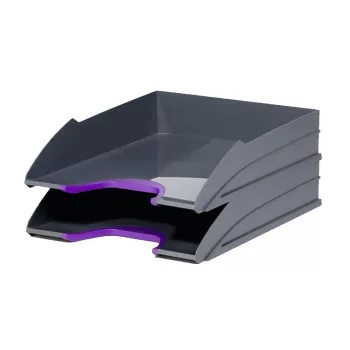   Irattálca műanyag 770209 halvány lila 2db/szett VARICOLOR DURABLE