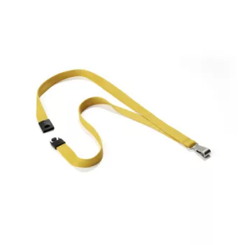 Textilszalag DURABLE SOFT COLOUR, 10db/csomag, okker sárga