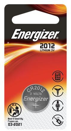 Gombelem, CR2012, 1 db, ENERGIZER