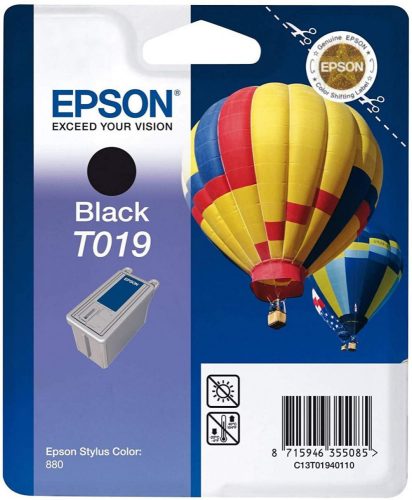 EPSON T019401 TINTAPATRON BLACK EREDETI AKCIÓS