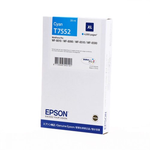 EPSON T7552 TINTAPATRON CYAN EREDETI