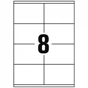 ETIKETT 105X70MM 100LAP 8CÍMKE/LAP  