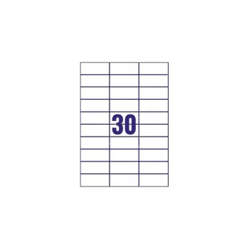 ETIKETT 70X29,6MM 100LAP 30CÍMKE/LAP  