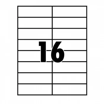 ETIKETT 99,1X33,9MM 100LAP 16CÍMKE/LAP 