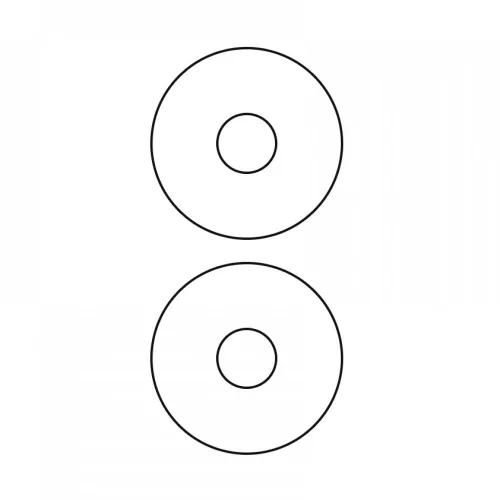 ETIKETT CD-HEZ 117MM100LAP 2CÍMKE/LAP