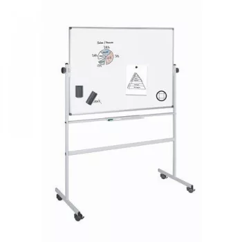   FEHÉRTÁBLA FORGATHATÓ KÉTOLDALAS MÁGNESES 100X200CM 1DB/DOB