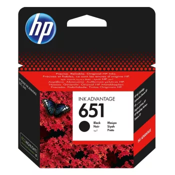 HP 651/C2P10AE TINTAPATRON BLACK EREDETI