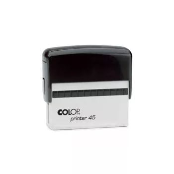 Bélyegző, COLOP "Printer 45", fekete párnával