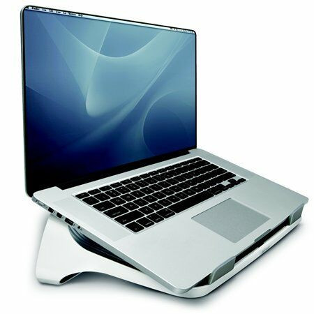 Laptop állvány, FELLOWES I-Spire SeriesT, fehér-grafitszürke