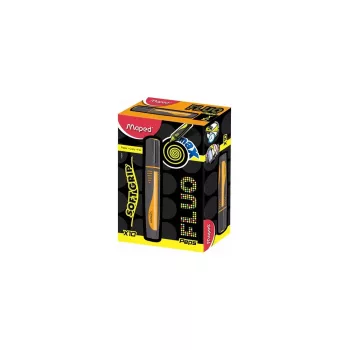   Szövegkiemelő, 1-5 mm, MAPED "Fluo Peps Max", sárga