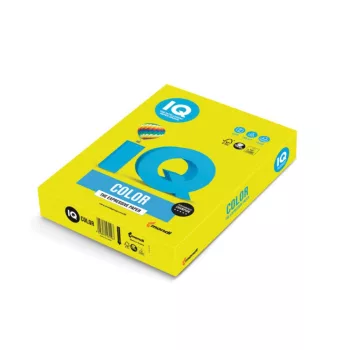 FÉNYMÁSOLÓPAPÍR A4 80G IQ NEON YELLOW NEOGB NEON SÁRGA