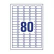 Etikett címke, univerzális visszaszedhető 35,6 x16,9 mm, Avery 