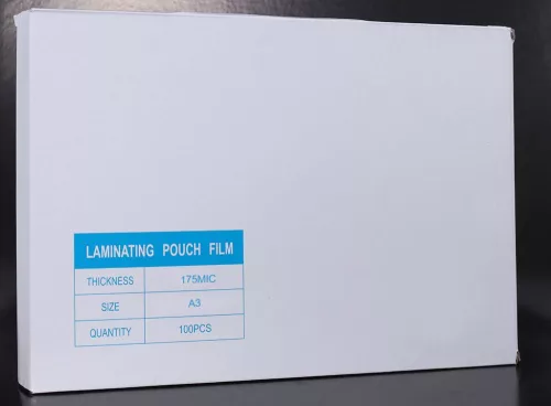 LAMINÁLÓ FÓLIA A3 175 MICRON 100 DB