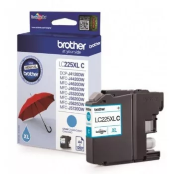   Brother LC225XLC Tintapatron Cyan 11,8 ml 1.200 oldal kapacitás