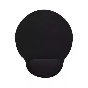   Egéralátét csuklótámasszal, géltöltésű, MANHATTAN, fekete