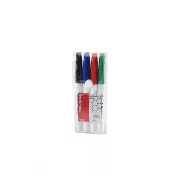   TÁBLAMARKER 3MM KEREK 4-ES KLT FEKETE KÉK PIROS ZÖLD SZÍNEK MF936546
