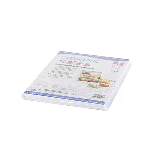 PP FOTÓPAPÍR A4 140G 100LAP KÉTOLDALAS ORINK