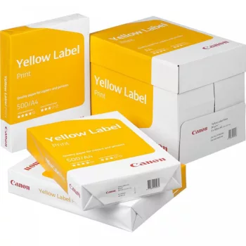    MÁSOLÓPAPÍR , A4 , 80 G 500 ÍV/CSOM CANON YELLOW LABEL LC480YL (CF5897A022AA)