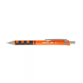   Nyomósirón, 0,5 mm, ROTRING "Tikky", neon narancs
