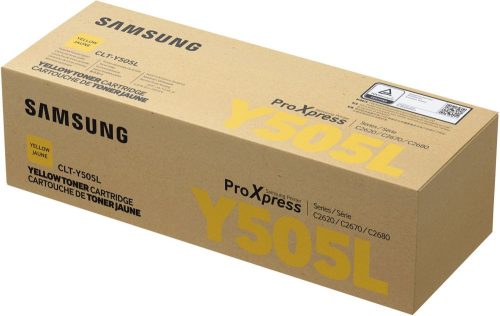Samsung C2620DW toner EREDETI yellow (CLT-Y505L/SU512A)