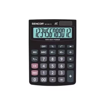   Számológép asztali 12 számjegyű kijelző SENCOR SEC340/12