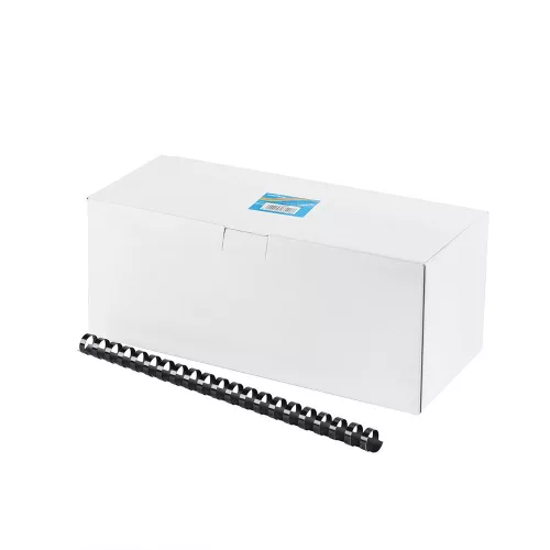 SPIRÁL MŰANYAG 16 MM FEKETE 100 DB