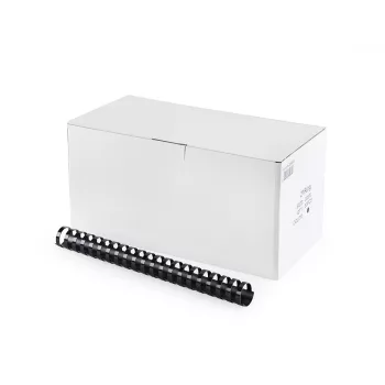 SPIRÁL MŰANYAG 28 MM FEKETE 50 DB