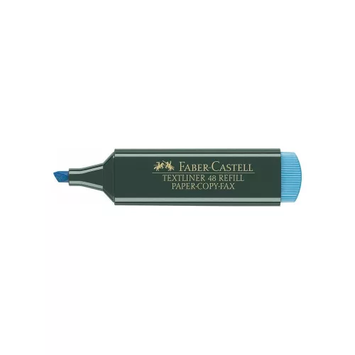 Szövegkiemelő, 1-5 mm, FABER-CASTELL, "Textliner 48", kék